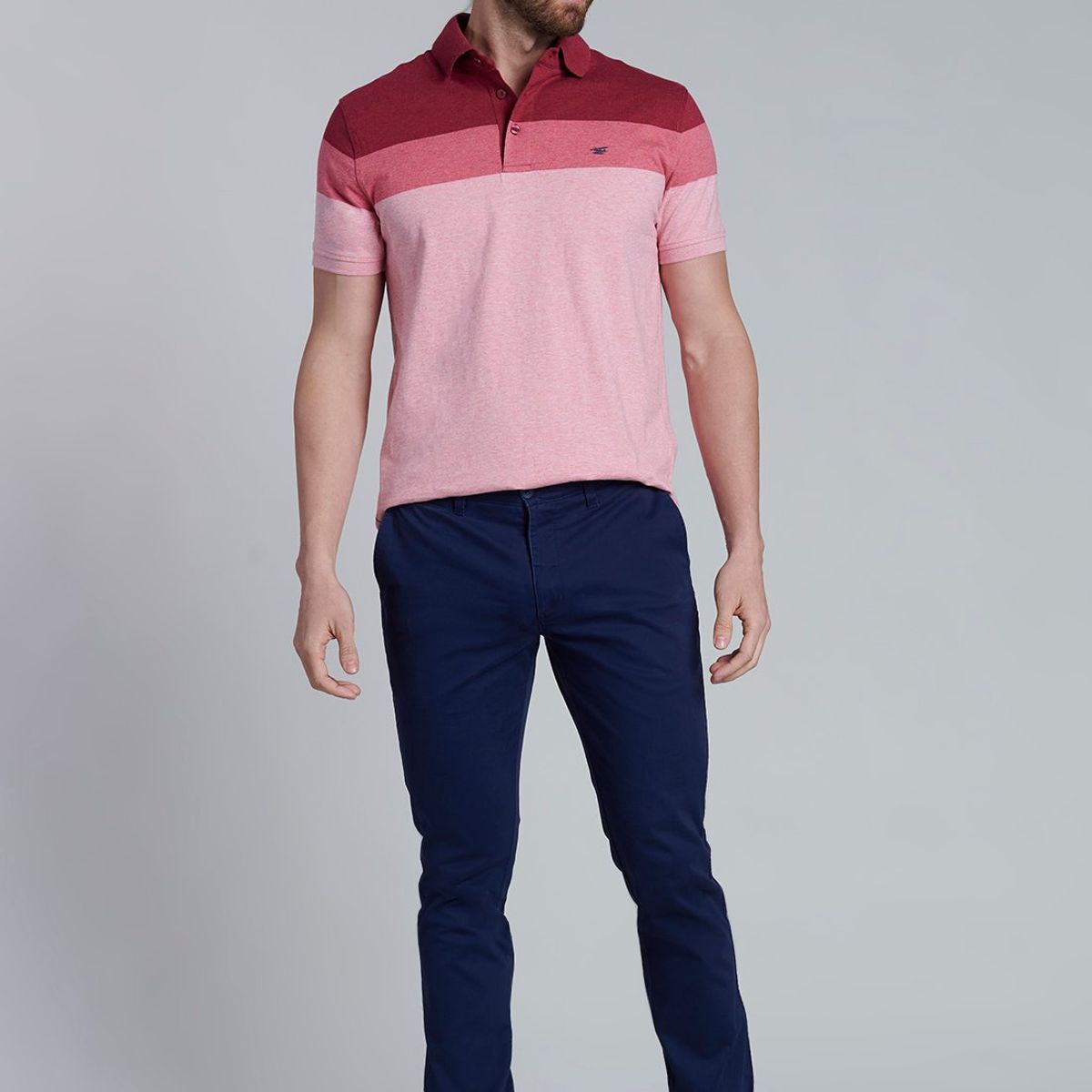 FEROUCH - Pantalon Twill Slim /33 Azul Ferouch