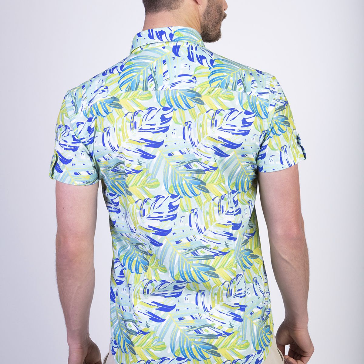 NEW MAN - Camisa Dundee Verde New Man