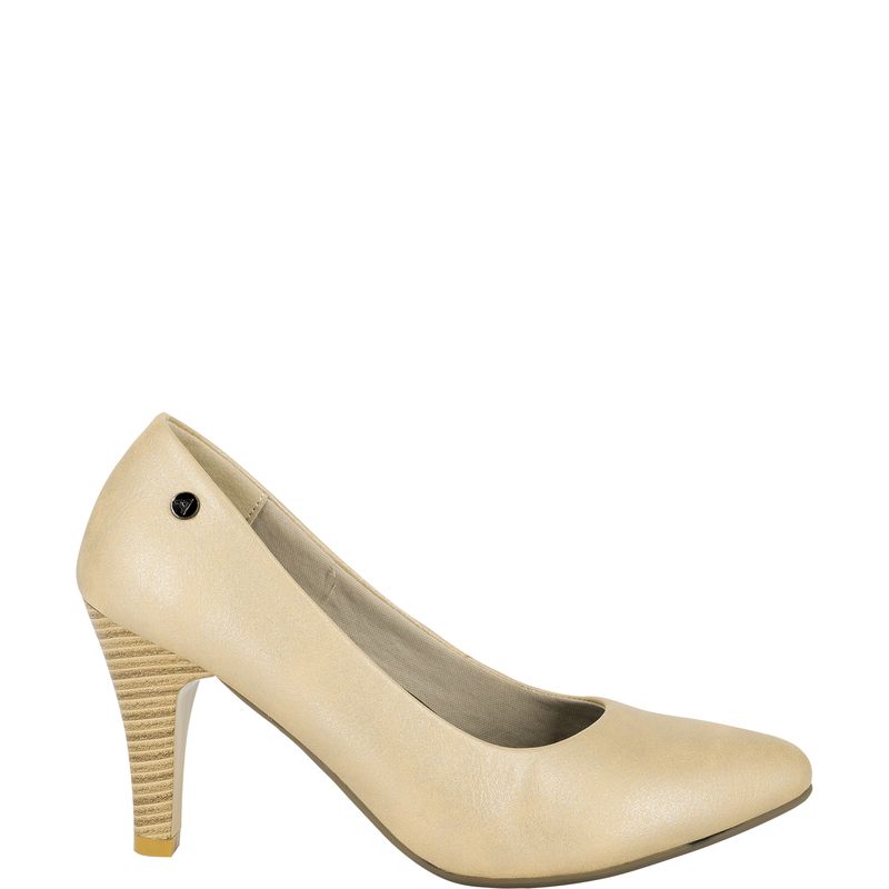 ALQUIMIA - Zapato Mujer Dorado Trois Alquimia.