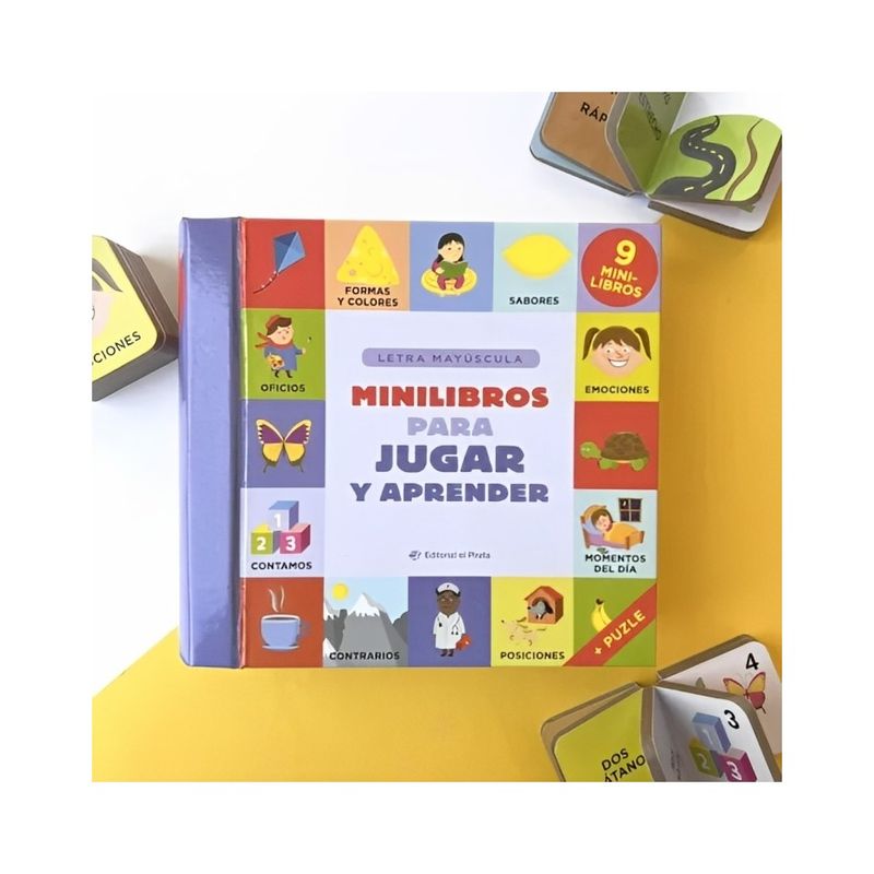 TOP10BOOKS - LIBRO MINILIBROS PARA JUGAR Y APRENDER / OLGA UTKINA; EKATERINA ELKINA; ELENA J