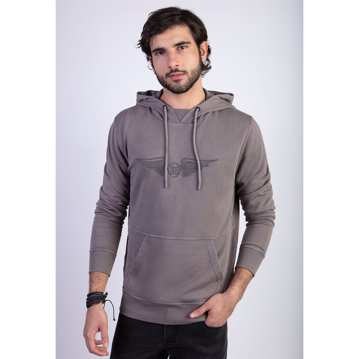 FEROUCH - Polerón Texas Gris Ferouch