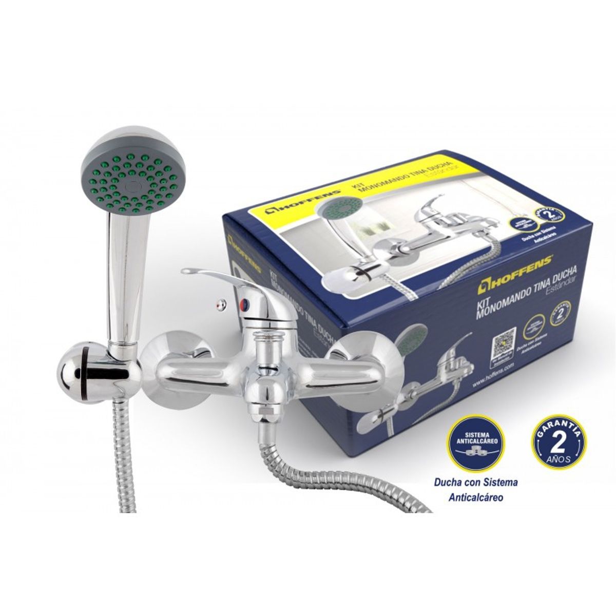 GENERICO - KIT Monomando Tina Ducha Estándar HOFFENS