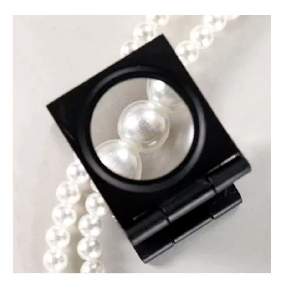 GENERICO - Lupa Cuenta Hilo Metalica Luz LED Profesional Lupa Geologica