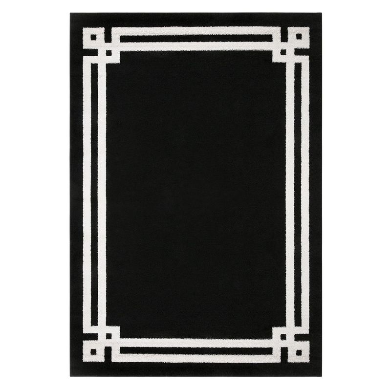 MODA ALFOMBRAS - Alfombra Amigo Negra 120 X 180 Cm