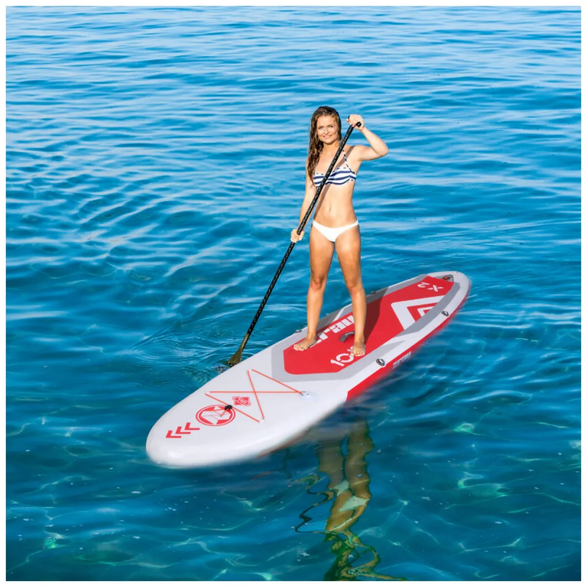 ZRAY - Stand Up Paddle 330x81x15 cm Rojo