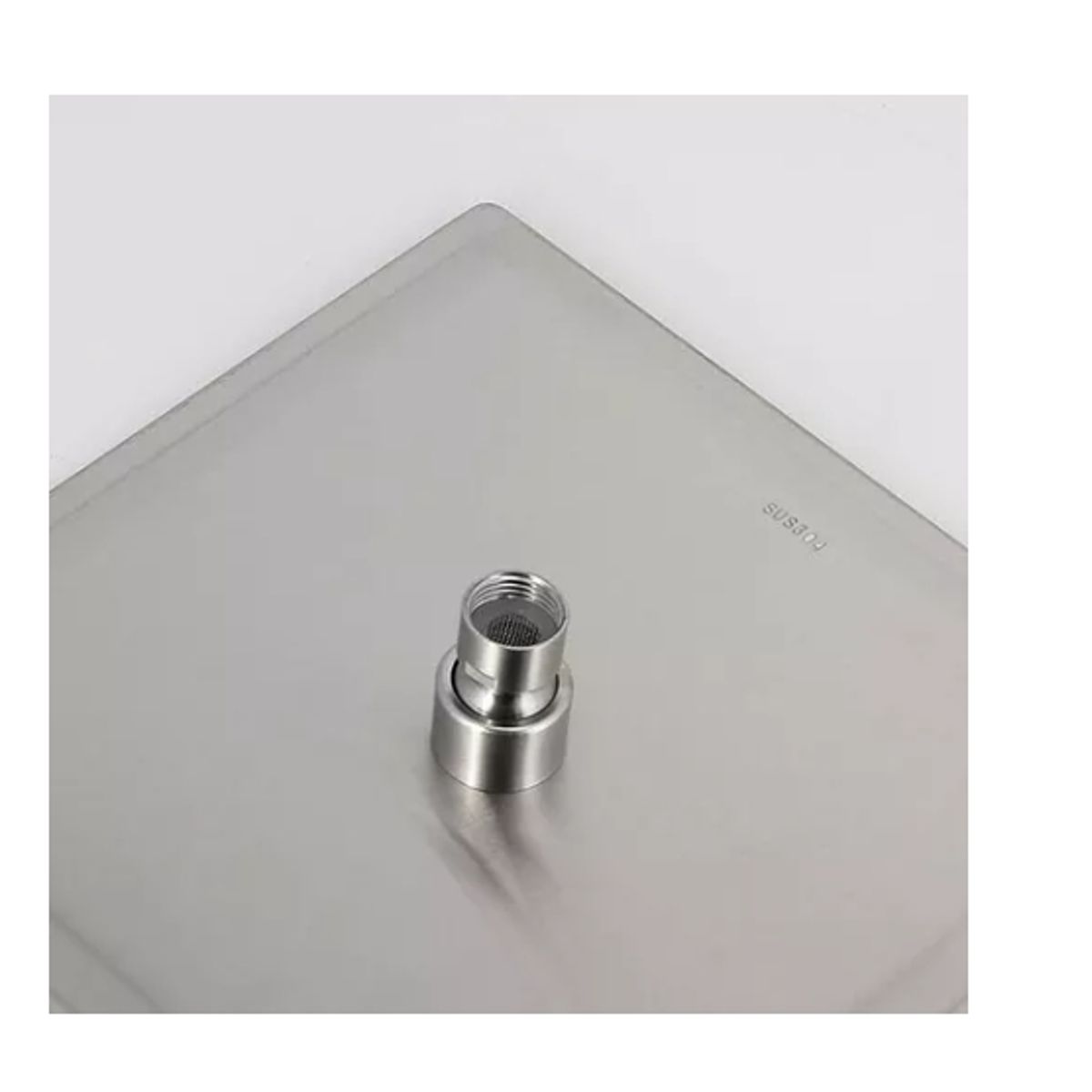 ESHOPANGIE - Plato Ducha Cuadrado Acero Inoxidable 20 Cm.