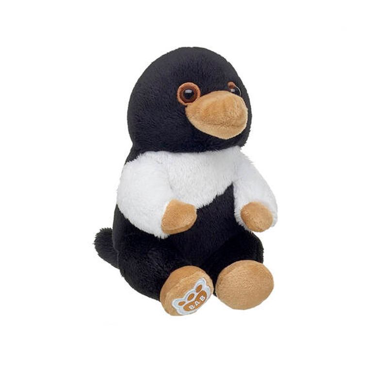 BUILD A BEAR - Mini Peluche Niffler Polera Blanca Harry Potter Build-A-Bear