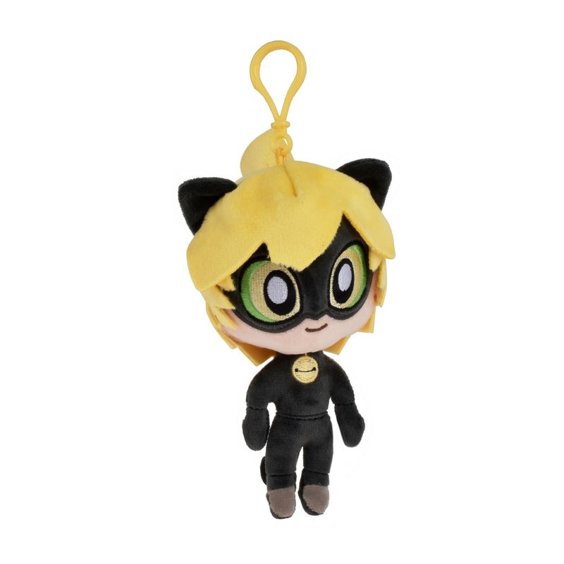 MIRACULOUS - Peluche De 13 Cms Con Clip Para Colgar Miraculous - Cat