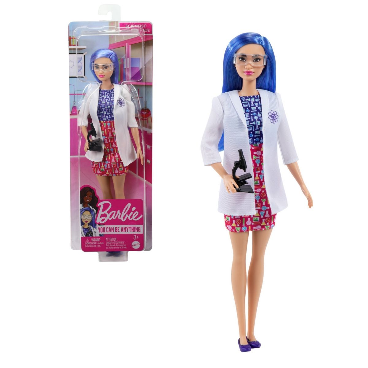 BARBIE - Muñecas Barbie Profesionales - Cientifica
