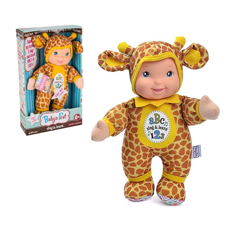 BABY FIRST - Muñeca Baby´S First Canta & Aprende 34 Cm - Jirafa