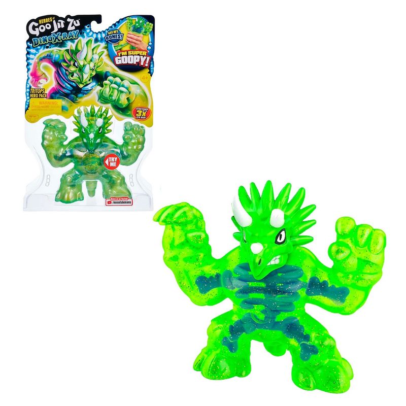 MARVEL - Heroes Of Goo Jit Zu Dino X-Ray - Triceratops