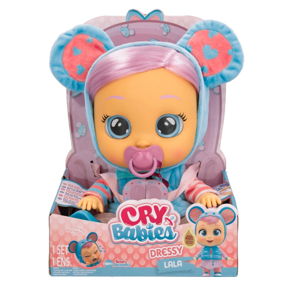 CRY BABIES - Bebes Llorones Dressy Exclusive Lala