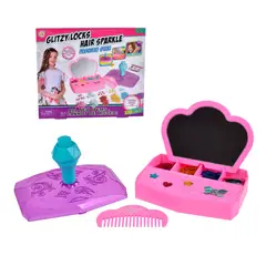 ANSALDO - Set De Clips Brillantes Para El Pelo Con Aplicador