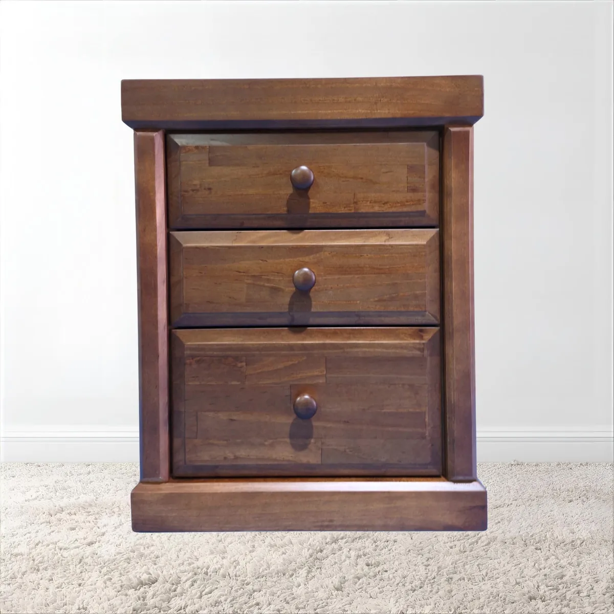 MUEBLES DURAN - Velador Madera Victoria