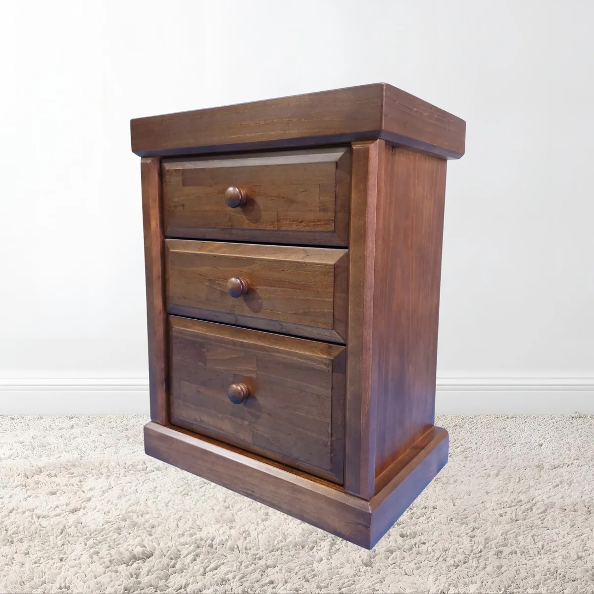 MUEBLES DURAN - Velador Madera Victoria