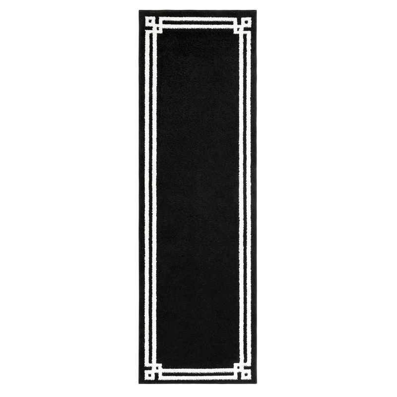 MODA ALFOMBRAS - Alfombra Pasillo Amigo Negra 70 X 230 Cm