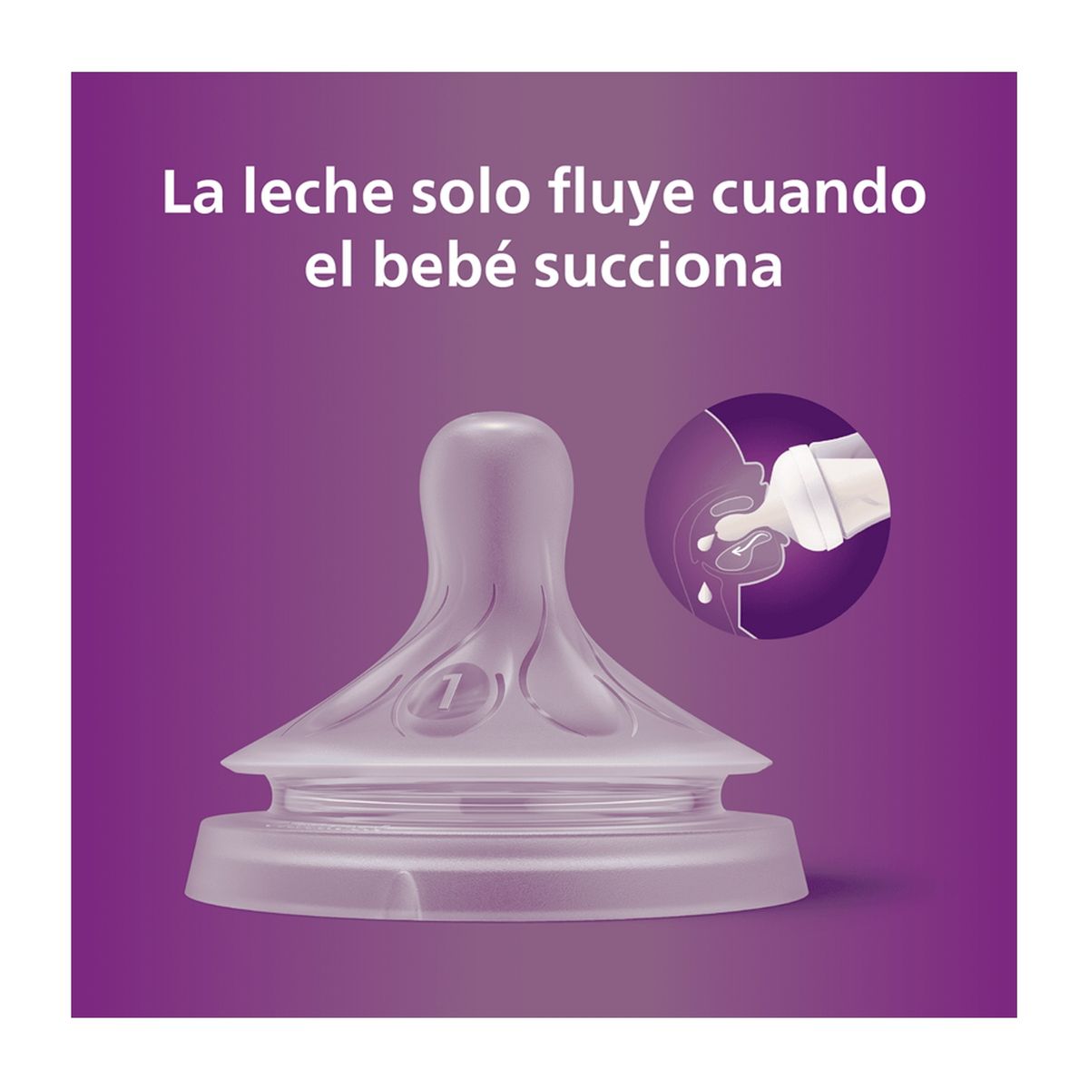 AVENT - Tetina Natural Avent SCY961/02 flujo recién nacidos 0m+