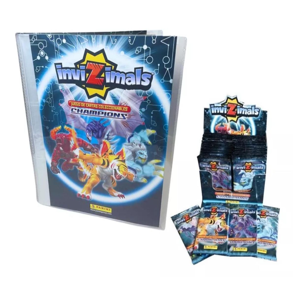 PANINI CHILE - PACK DE CARTAS INVIZIMALS CHAMPIONS