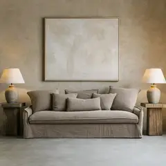 MILK - Sofá 3 Cuerpos Balum Tostado