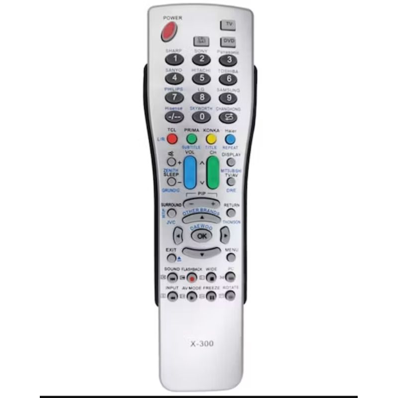 SONY - CONTROL REMOTO TV UNIVERSAL X-300