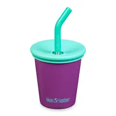 KLEAN KANTEEN - Vaso con bombilla Kid Cup 295 ML