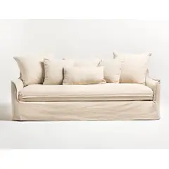 MILK - Sofa 3 Cuerpos Balum Crudo