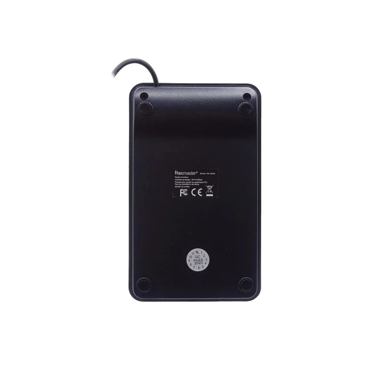 TECMASTER - Teclado Numérico Tecmaster Teclas Planas