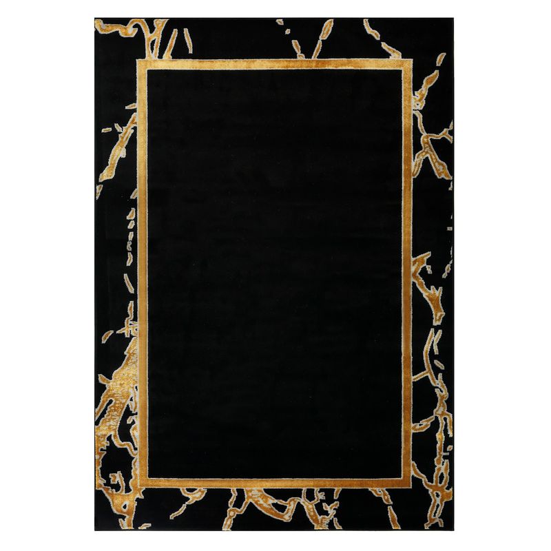 MODA ALFOMBRAS - Alfombra Babil Negra 200 X 290 Cm