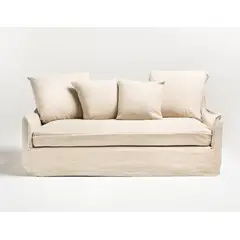 MILK - Sofa 2 Cuerpos Balum Crudo