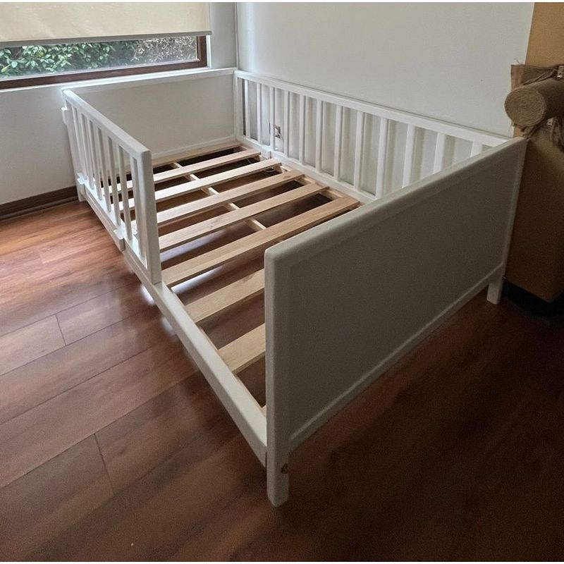 MPA DECOHOGAR - Cama infantil clasica con baranda removible - 1,5 plaza
