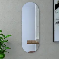 FMFURNITURE - Espejo Ovalado 120x40x1.9 cm