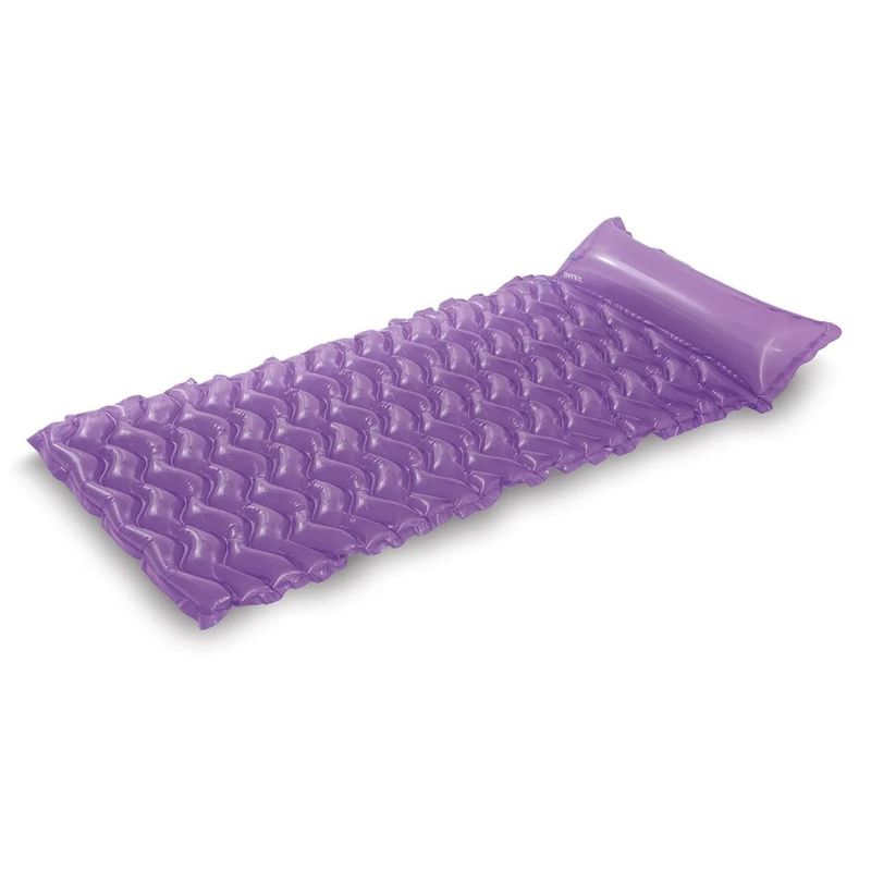 INTEX - Flotador Inflable Mat Intex 229x86 Cm Tote-n-Float Morado