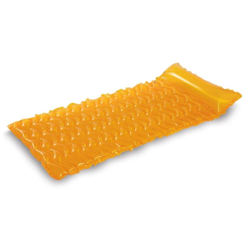 INTEX - Flotador Inflable Mat Intex 229x86 Cm Tote-n-Float Naranja