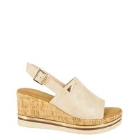 Sandalia Mujer Dorado Lourde