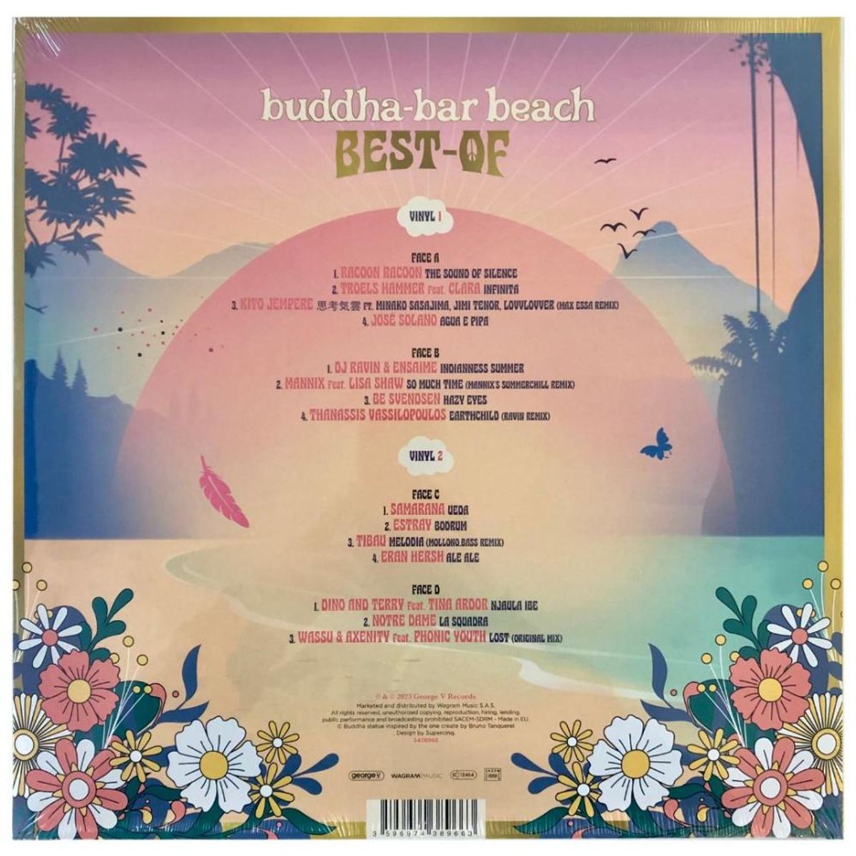 HITWAY MUSIC - BUDDHA BAR BEACH - THE BES OF (2LP) - VINILO HITWAY MUSIC