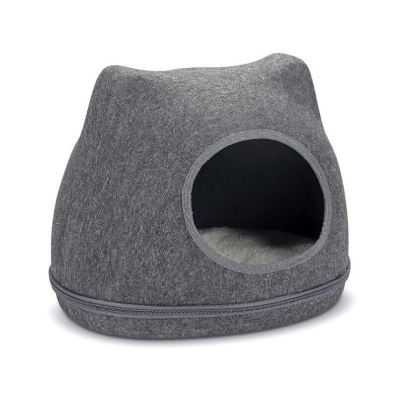 PAWISE - Pawise Cama Iglú de Fieltro Color Gris