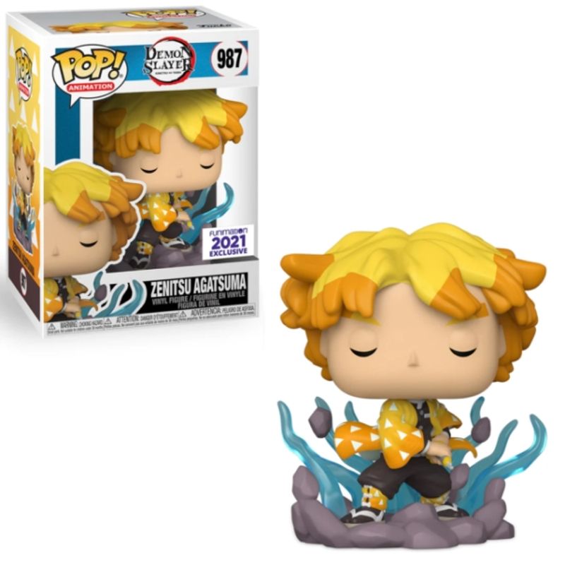 FUNKO - Funko POP Demon Slayer Zenitsu Especial funimation 987