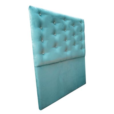 Imagen 2 del producto Respaldo 1 Plaza Turquesa Diamante a piso Muebles Rimar