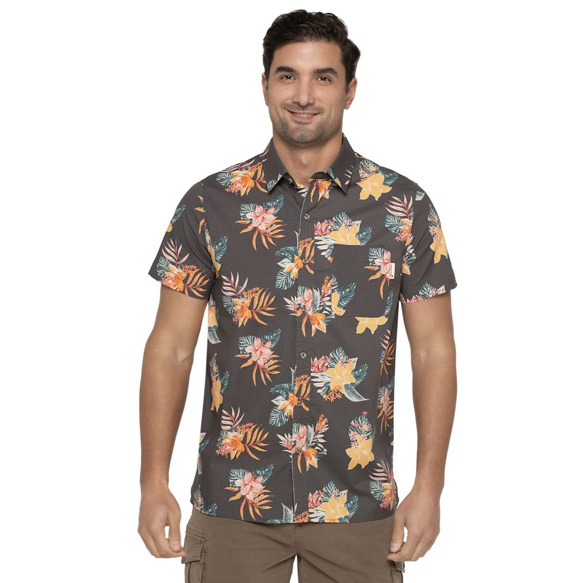 PANAMA JACK - Camisa Hombre Gris Panama Jack