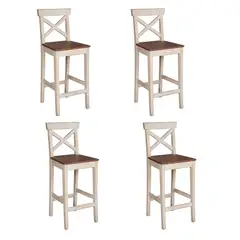 MUEBLES NATIVA - Combo 4 Taburetes X vintage 43x40x110
