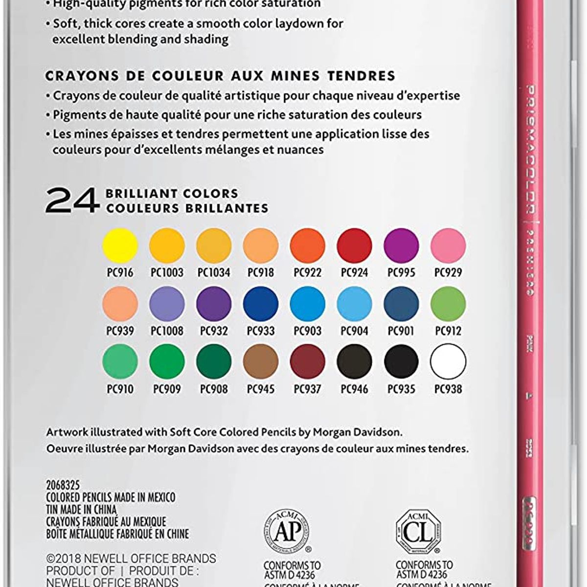 PRISMACOLOR - Lápices PRISMACOLOR PREMIER, caja 24 unidades