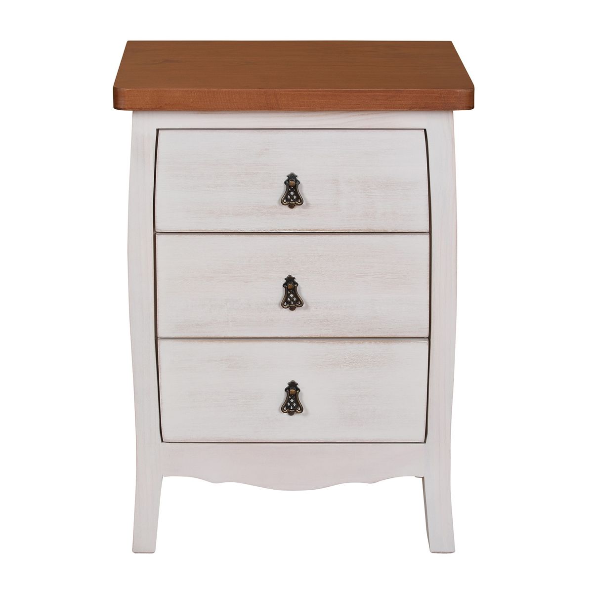 MUEBLES NATIVA - Combo Cómoda Catalina + 2 Veladores Catalina