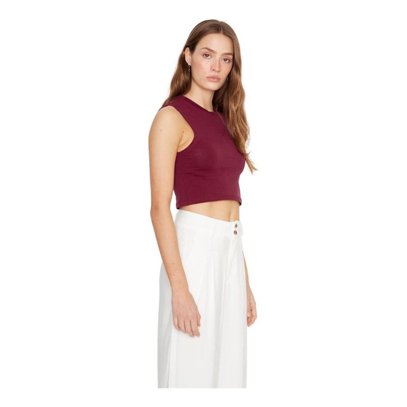 JACINTA TIENDA - Polera Ale II uva Jacinta Tienda_.