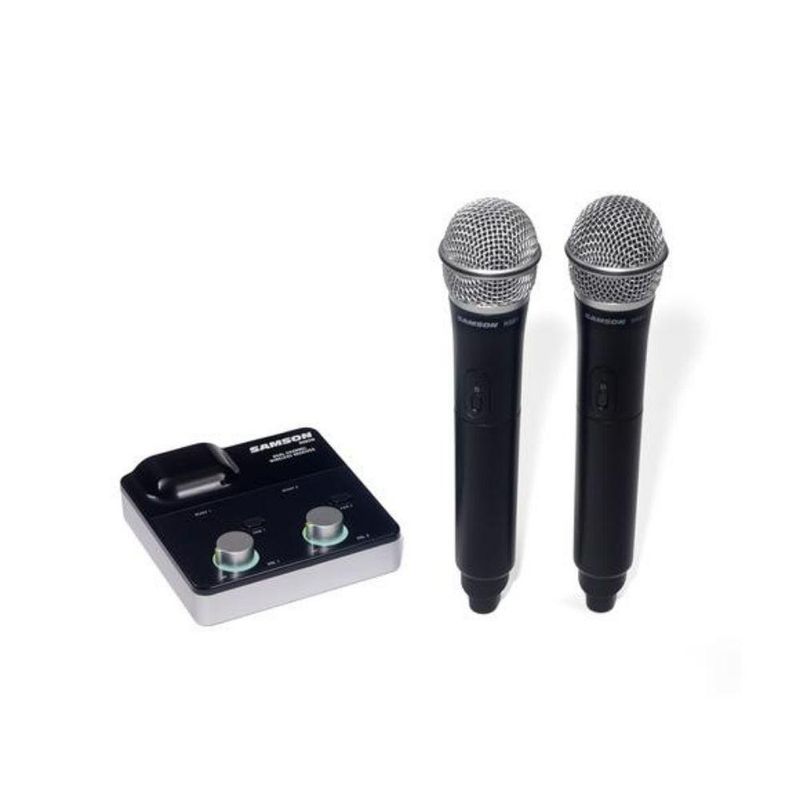 SAMSON - XPD2MHQ6E MICROFONO INALAMBRICO DE MANO DOBLE SAMSON