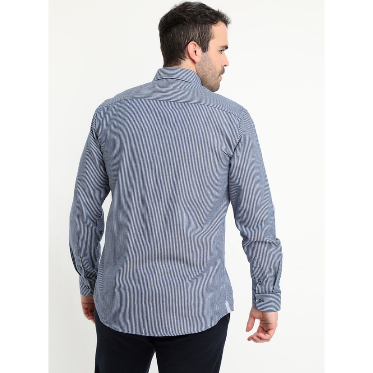 POTROS - Camisa Look Denim Azul POTROS