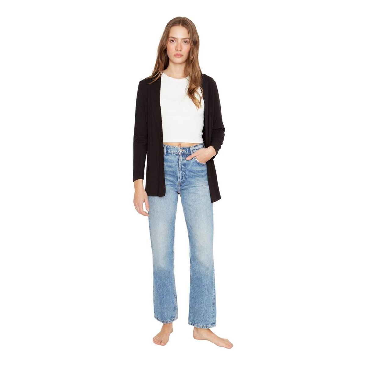 JACINTA TIENDA - Tapado Bianca II negro Jacinta Tienda