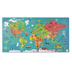 SCRATCH EUROPE - Puzzle 150Pcs Mapa Del Mundo