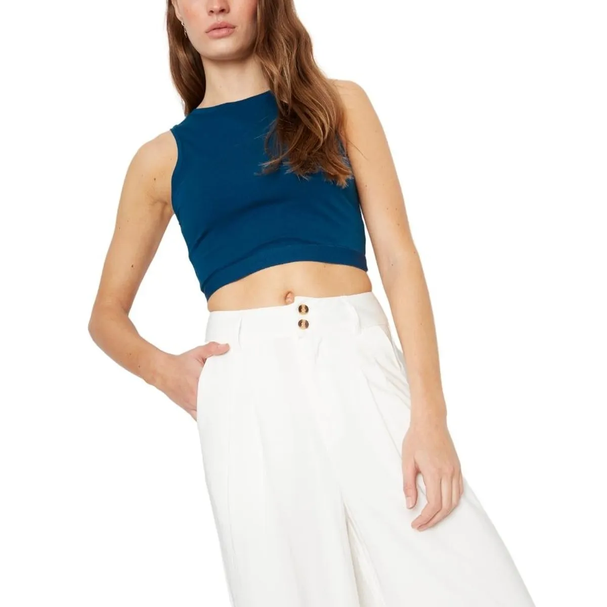 JACINTA TIENDA - Polera Fer II petróleo Jacinta Tienda