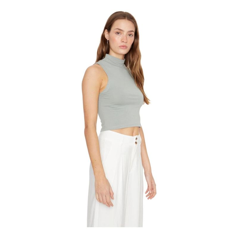 JACINTA TIENDA - Polera Rafa verde Jacinta Tienda