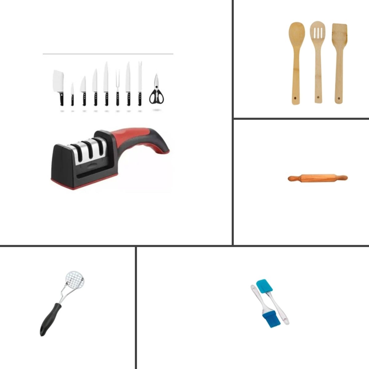 GENERICO - SET DE UTENCILIOS COCINA